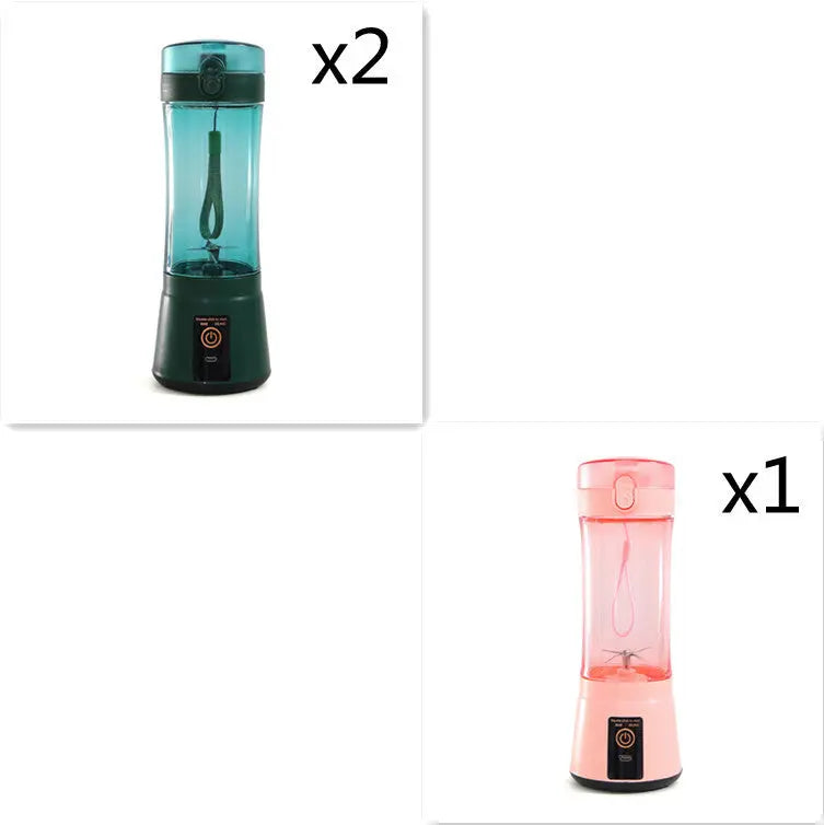 Portable Electric Fruit Juicer Wireless USB Rechargeable Mini Mixer Multifunction Summer Smoothie Blender Machine Kitchen Supplies Unique