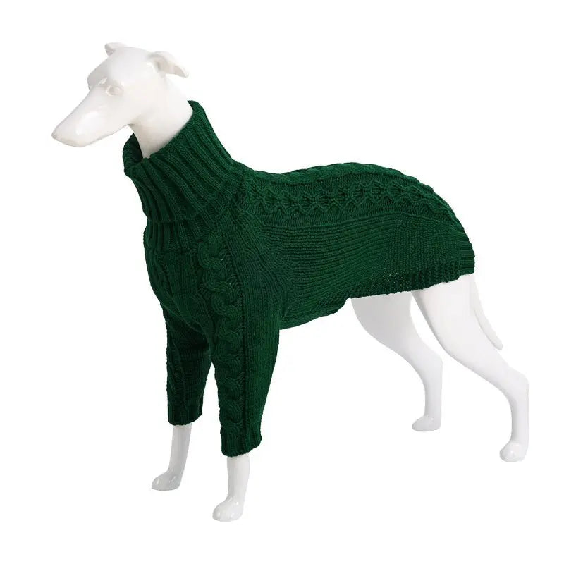 Winter Solid High Collar Dog Sweater Pet Products - Unique Unique Unique Winter Solid High Collar Dog Sweater Pet Products