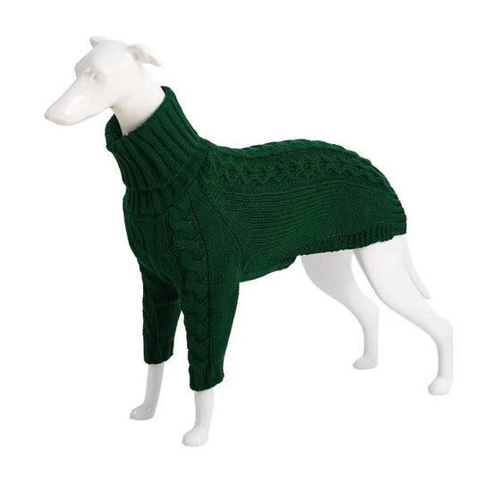 Winter Solid High Collar Dog Sweater Pet Products - Unique Unique Unique Winter Solid High Collar Dog Sweater Pet Products