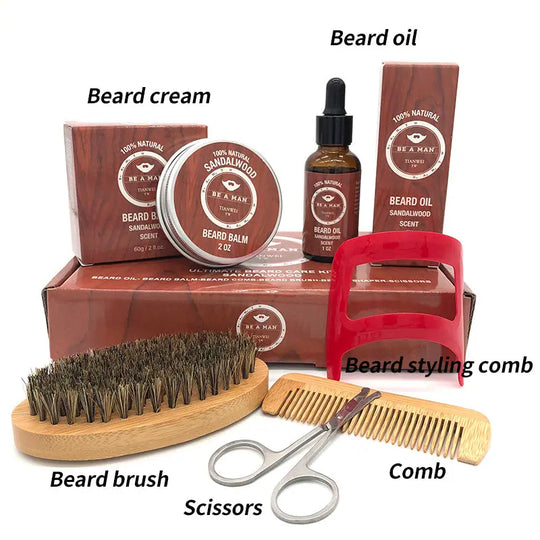 Beard care set Beard oil and beard cream Unique