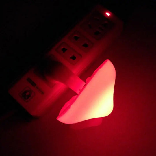 LED Night Light Mushroom Wall Socket Lamp EU US Plug Warm White Light-control Sensor Bedroom Light Home Decoration - Unique Unique Unique LED Night Light Mushroom Wall Socket Lamp EU US Plug Warm White Light-control Sensor Bedroom Light Home Decoration