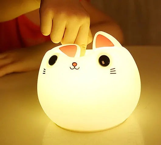 Cute Cat Silicone LED Lamp - Unique Unique Unique Cute Cat Silicone LED Lamp
