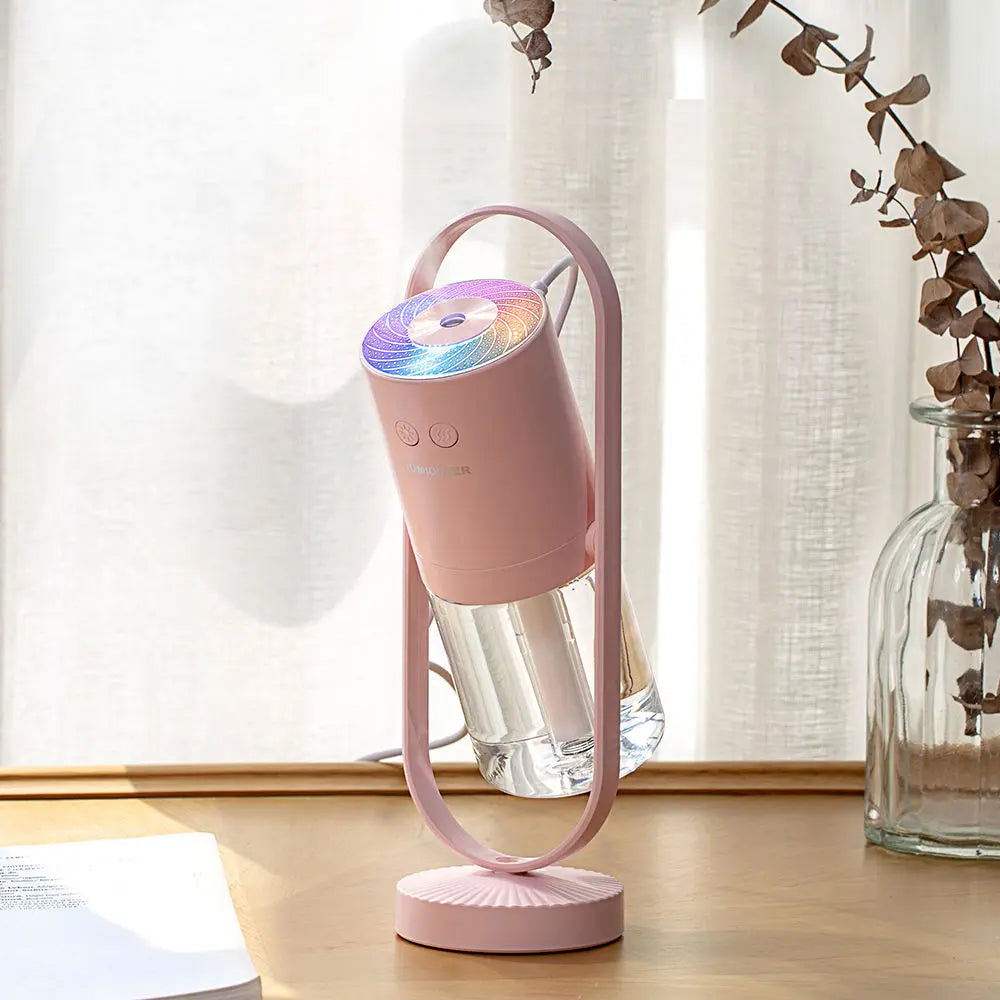 200ml Portable Colorful Light Humidifier USB Rechargeable Car Humidifier - Unique Unique Unique 200ml Portable Colorful Light Humidifier USB Rechargeable Car Humidifier