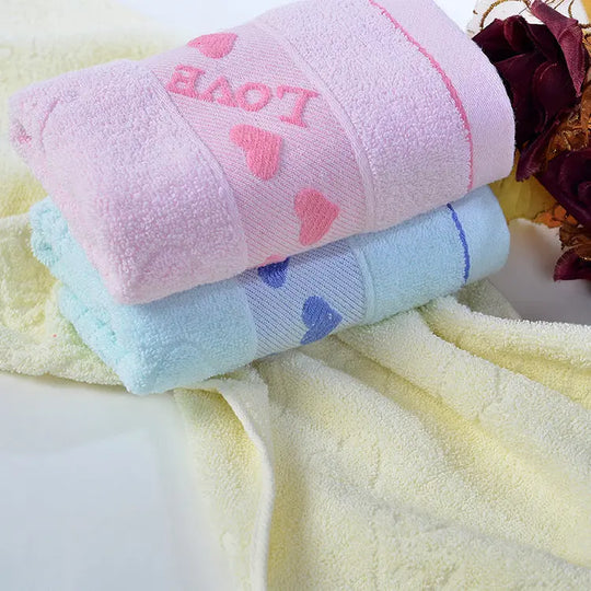 Caring pure cotton face towel - Unique Unique Unique Caring pure cotton face towel