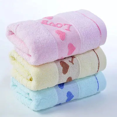 Caring pure cotton face towel - Unique Unique Unique Caring pure cotton face towel