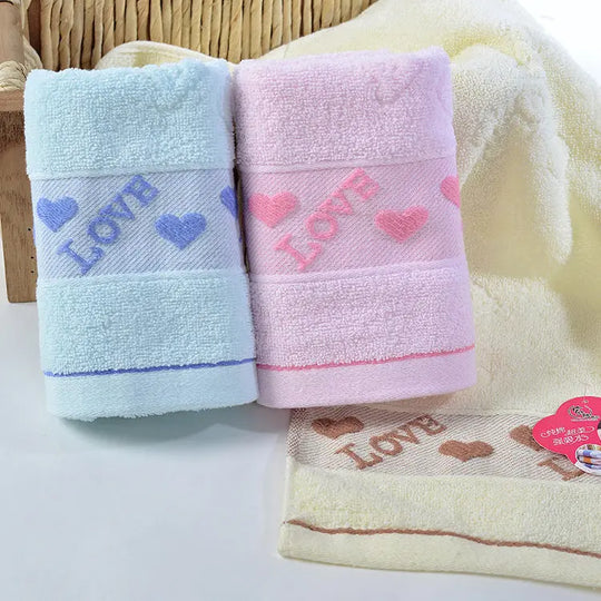 Caring pure cotton face towel - Unique Unique Unique Caring pure cotton face towel