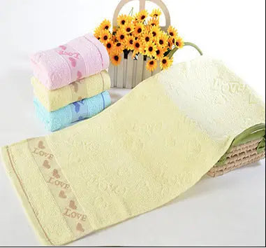 Caring pure cotton face towel - Unique Unique Unique Caring pure cotton face towel