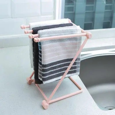 Foldable Dishcloth Shelf Kitchen Accessories Gadget Organizer - Unique Unique Unique Foldable Dishcloth Shelf Kitchen Accessories Gadget Organizer