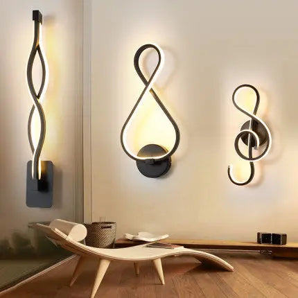 led wall lamp nordic minimalist bedroom bedside lamp - Unique Unique Unique led wall lamp nordic minimalist bedroom bedside lamp