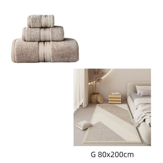 Pure Color Thick Cotton Bath Towel Set Towel Set Increased Pure Cotton Beach Towel Beauty Salon Bath Towel - Unique Unique Unique Pure Color Thick Cotton Bath Towel Set Towel Set Increased Pure Cotton Beach Towel Beauty Salon Bath Towel