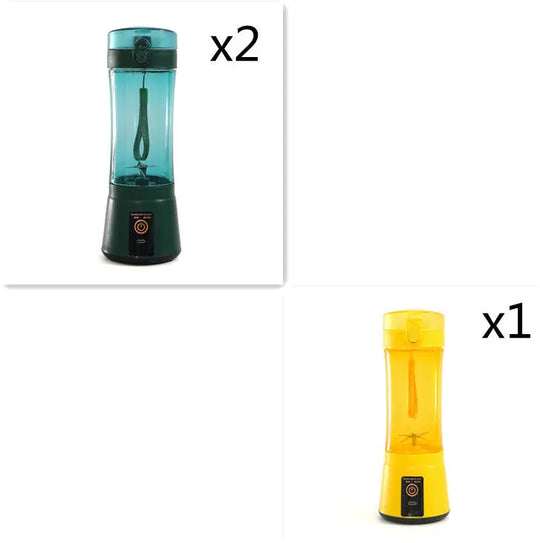Portable Electric Fruit Juicer Wireless USB Rechargeable Mini Mixer Multifunction Summer Smoothie Blender Machine Kitchen Supplies Unique