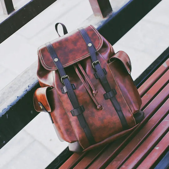 Forest Vintage Backpack - Unique Unique Unique Forest Vintage Backpack