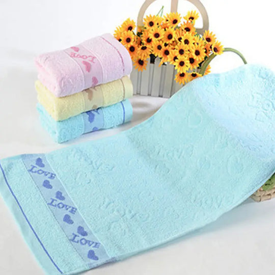 Caring pure cotton face towel - Unique Unique Unique Caring pure cotton face towel