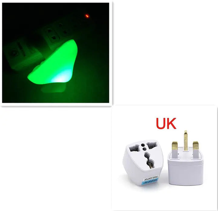 LED Night Light Mushroom Wall Socket Lamp EU US Plug Warm White Light-control Sensor Bedroom Light Home Decoration - Unique Unique Unique LED Night Light Mushroom Wall Socket Lamp EU US Plug Warm White Light-control Sensor Bedroom Light Home Decoration