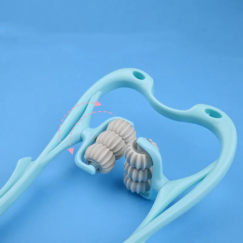 Multifunctional Manual Six-wheel Neck Massager Massage Relieve Roller Massage Tool - Unique Unique Unique Multifunctional Manual Six-wheel Neck Massager Massage Relieve Roller Massage Tool