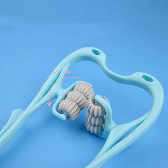 Multifunctional Manual Six-wheel Neck Massager Massage Relieve Roller Massage Tool - Unique Unique Unique Multifunctional Manual Six-wheel Neck Massager Massage Relieve Roller Massage Tool