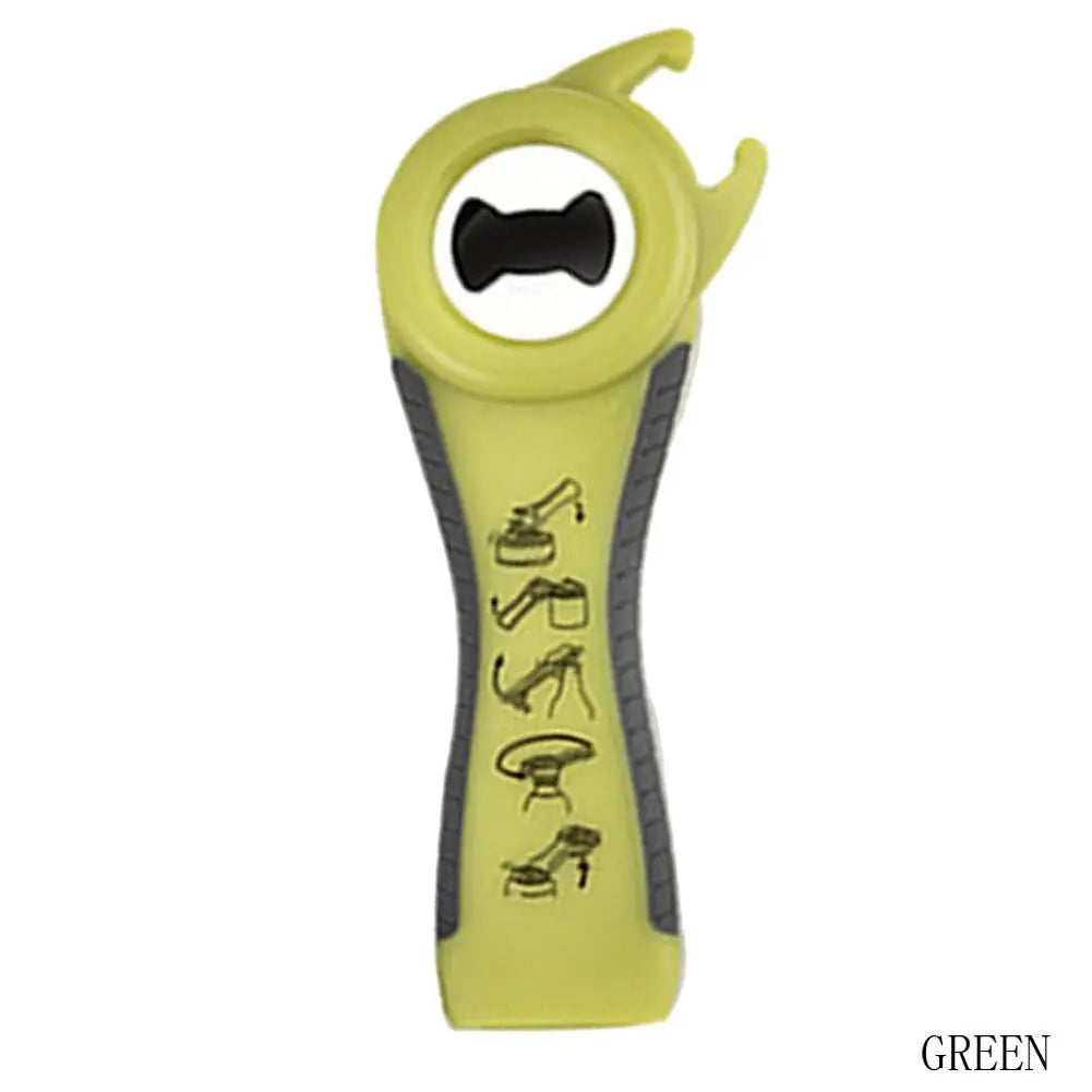 5 in 1 Creative Multifunction Stainless Steel Can Opener Beer Bottle Opener - Unique Unique Unique 5 in 1 Creative Multifunction Stainless Steel Can Opener Beer Bottle Opener