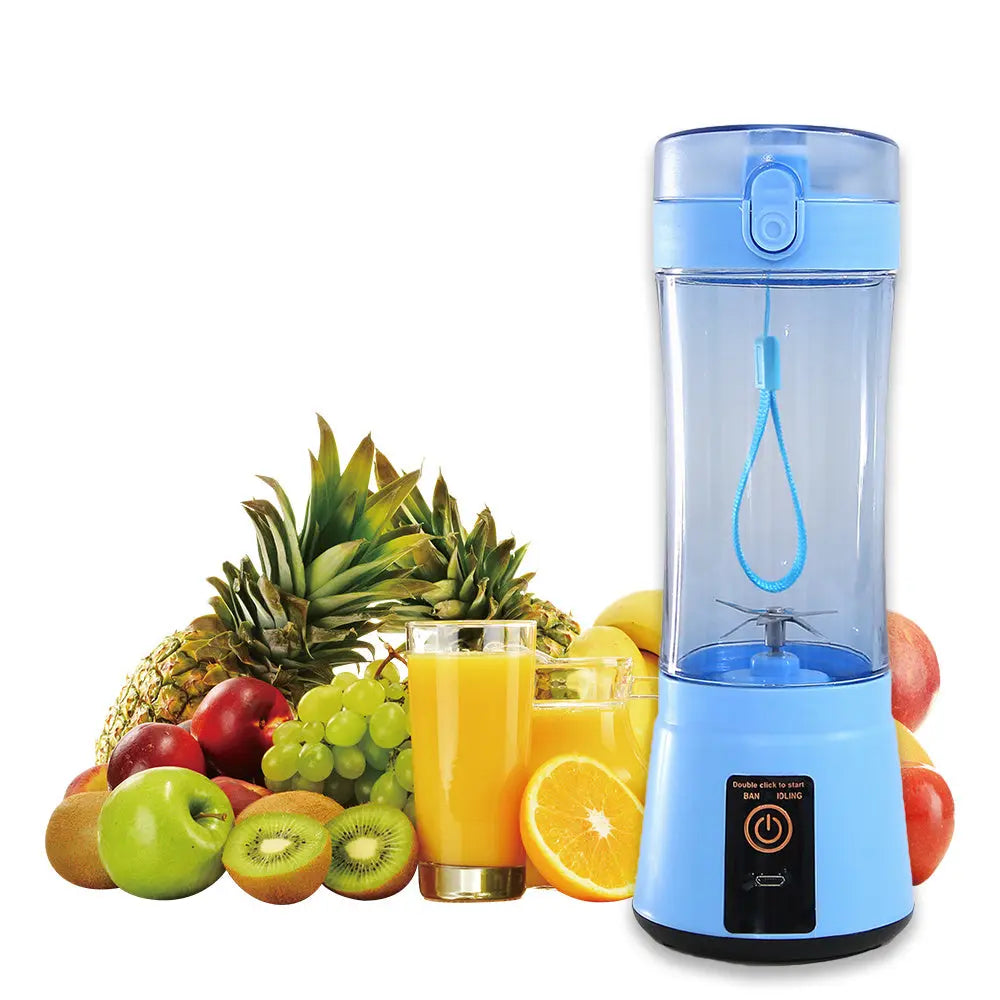 Portable Electric Fruit Juicer Wireless USB Rechargeable Mini Mixer Multifunction Summer Smoothie Blender Machine Kitchen Supplies - Unique Unique Unique Portable Electric Fruit Juicer Wireless USB Rechargeable Mini Mixer Multifunction Summer Smoothie Blender Machine Kitchen Supplies