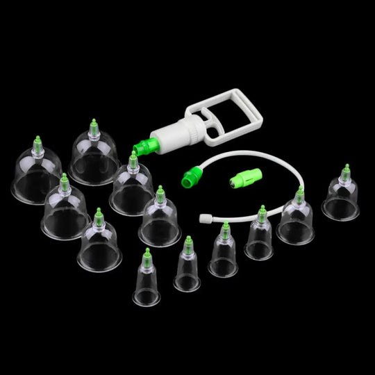 Chinese Great Medical Body Healthy Care 12Cups Kit Cupping Therapy Cups Hot Selling - Unique Unique Unique Chinese Great Medical Body Healthy Care 12Cups Kit Cupping Therapy Cups Hot Selling