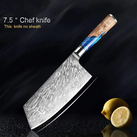 Kitchen Knife Set Chef's Knife Meat Chopping Knife - Unique Unique Unique Kitchen Knife Set Chef's Knife Meat Chopping Knife