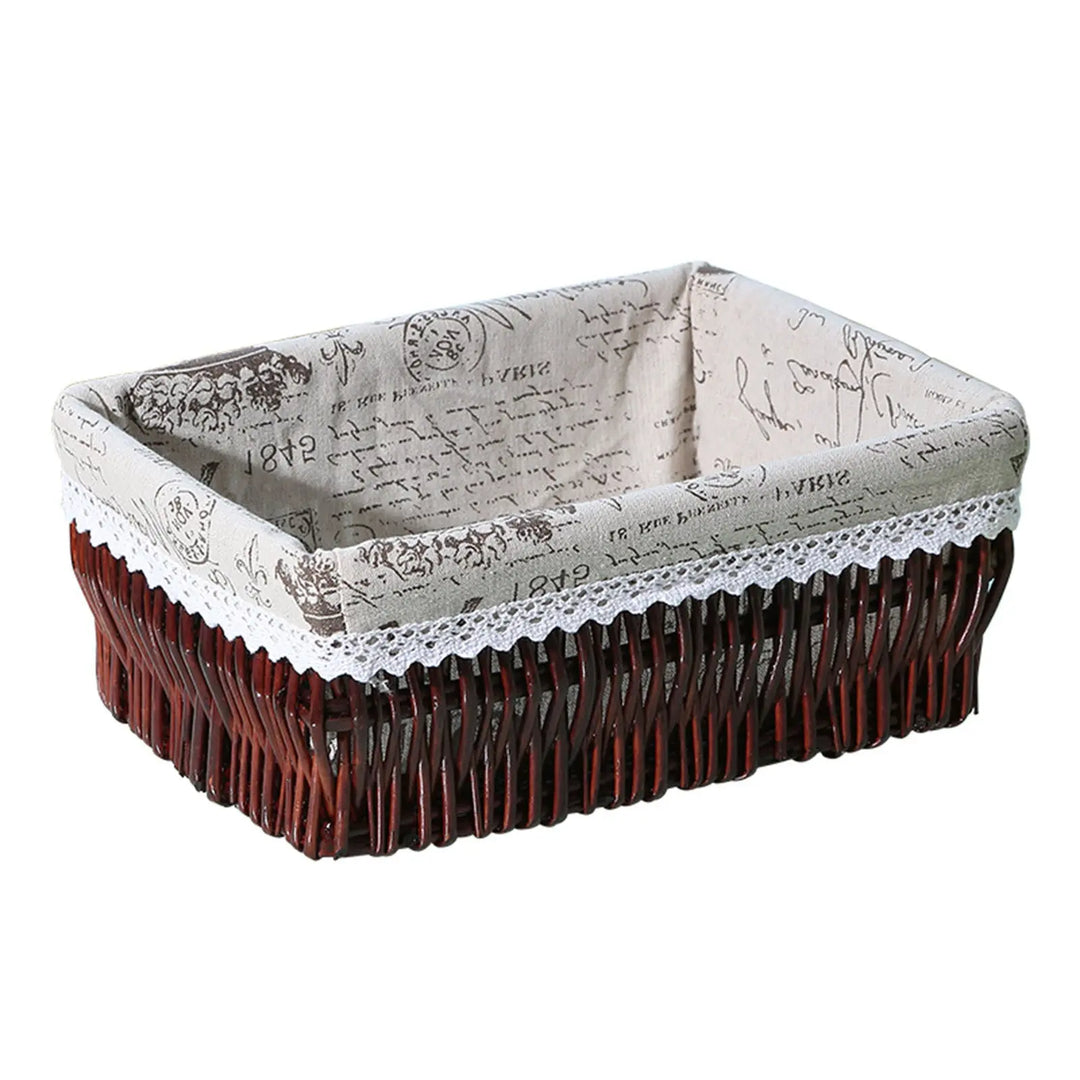 Willow And Rattan Kitchen Organize Storage Baskets - Unique Unique Unique Willow And Rattan Kitchen Organize Storage Baskets