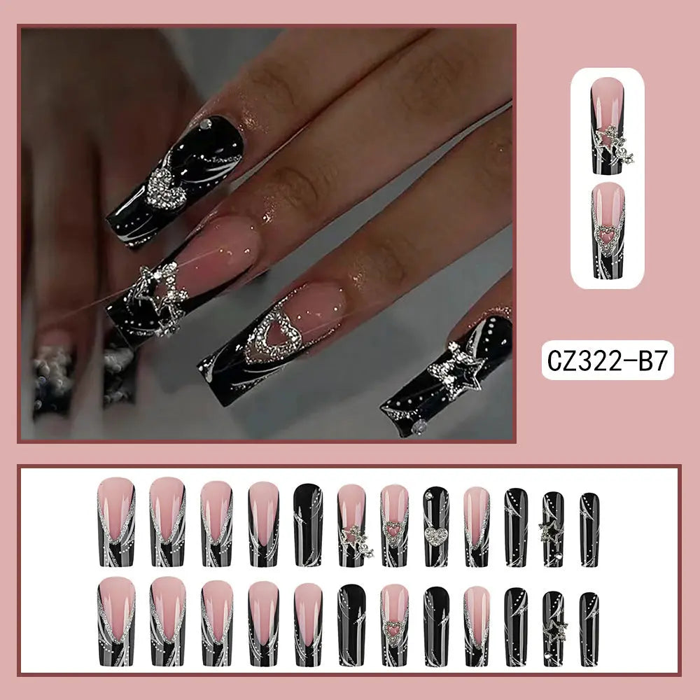 French Fake Nail Tip Finished Product - Unique Unique Unique French Fake Nail Tip Finished Product