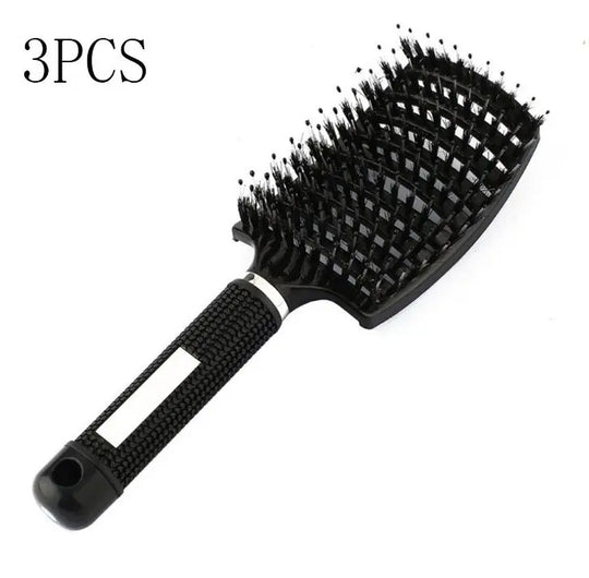 Hairbrush Anti Klit Brushy Haarborstel Women Detangler Hair Brush Bristle Nylon Scalp Massage  Teaser Hair Brush Comb Unique