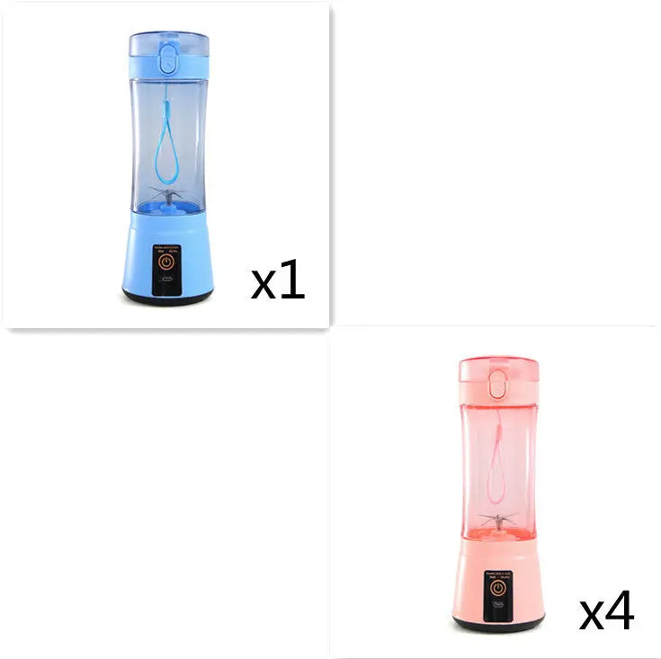 Portable Electric Fruit Juicer Wireless USB Rechargeable Mini Mixer Multifunction Summer Smoothie Blender Machine Kitchen Supplies Unique
