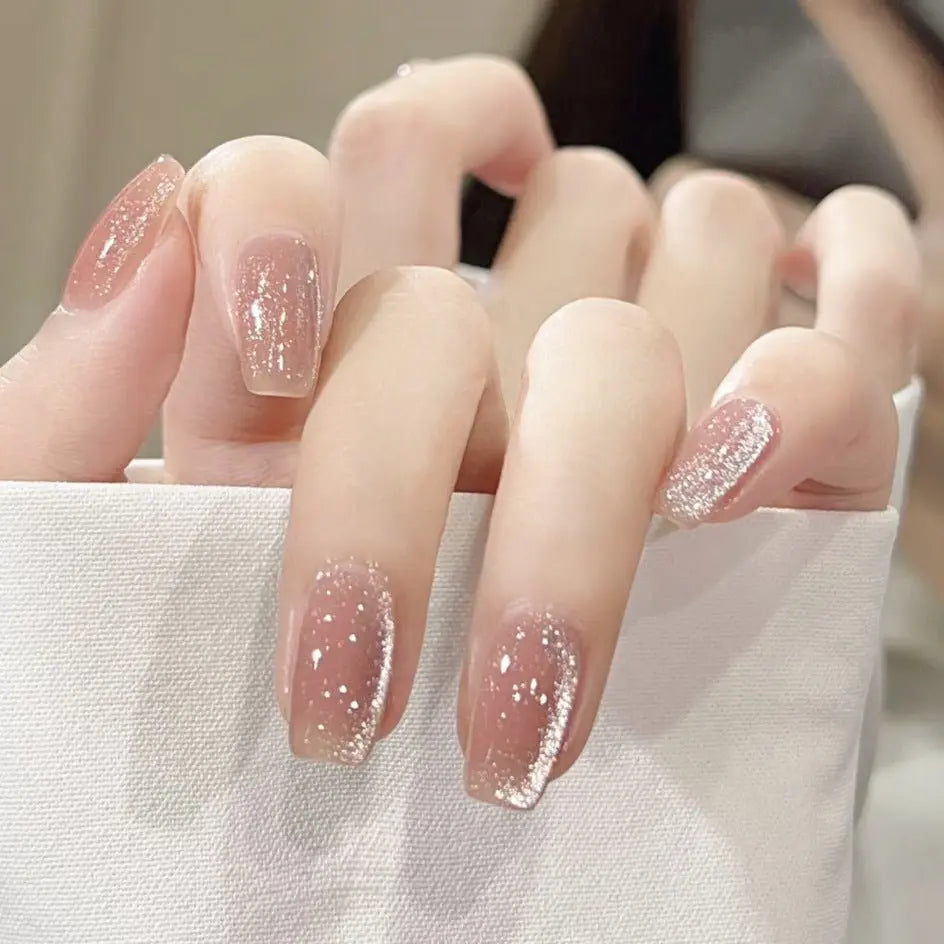 Gradient Finished Product Nail Tips - Unique Unique Unique Gradient Finished Product Nail Tips
