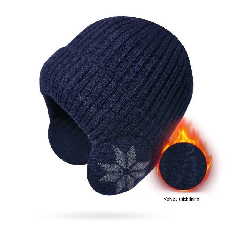 Thermal Knitting Woolen Cap Men's Fleece-lined Thickened Winter Trending Products - Unique Unique Unique Thermal Knitting Woolen Cap Men's Fleece-lined Thickened Winter Trending Products