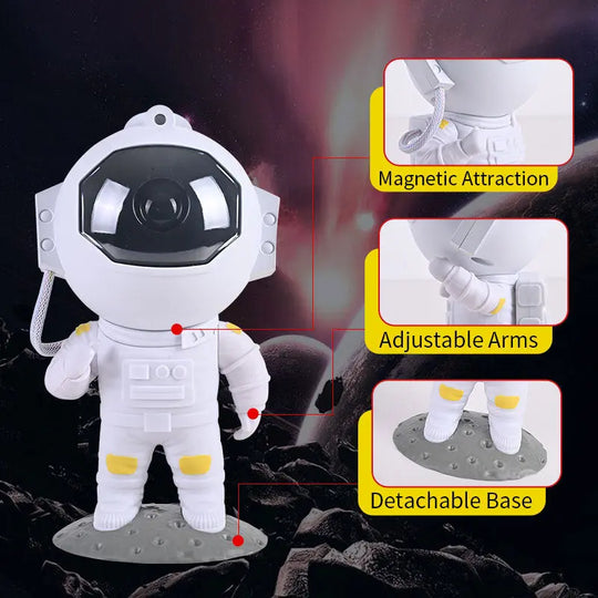 Galaxy Star Projector Starry Sky Night Light Astronaut Lamp Home Room Decor Decoration Bedroom Decorative Luminaires Gift - Unique Unique Unique Galaxy Star Projector Starry Sky Night Light Astronaut Lamp Home Room Decor Decoration Bedroom Decorative Luminaires Gift