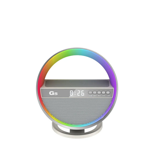2024 New Multifunction RGB Night Light Wireless Charger Bluetooth-compatible Speaker Large G Ambience Light Home Decor - Unique Unique Unique 2024 New Multifunction RGB Night Light Wireless Charger Bluetooth-compatible Speaker Large G Ambience Light Home Decor