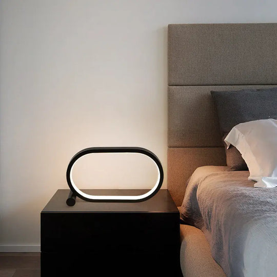 Usb Plug-In Lamp Oval Acrylic Lamp Touch Control Dimmable Modern Simple Creative Night Lamp Bedside Reading Lamp Desk Table Led - Unique Unique Unique Usb Plug-In Lamp Oval Acrylic Lamp Touch Control Dimmable Modern Simple Creative Night Lamp Bedside Reading Lamp Desk Table Led