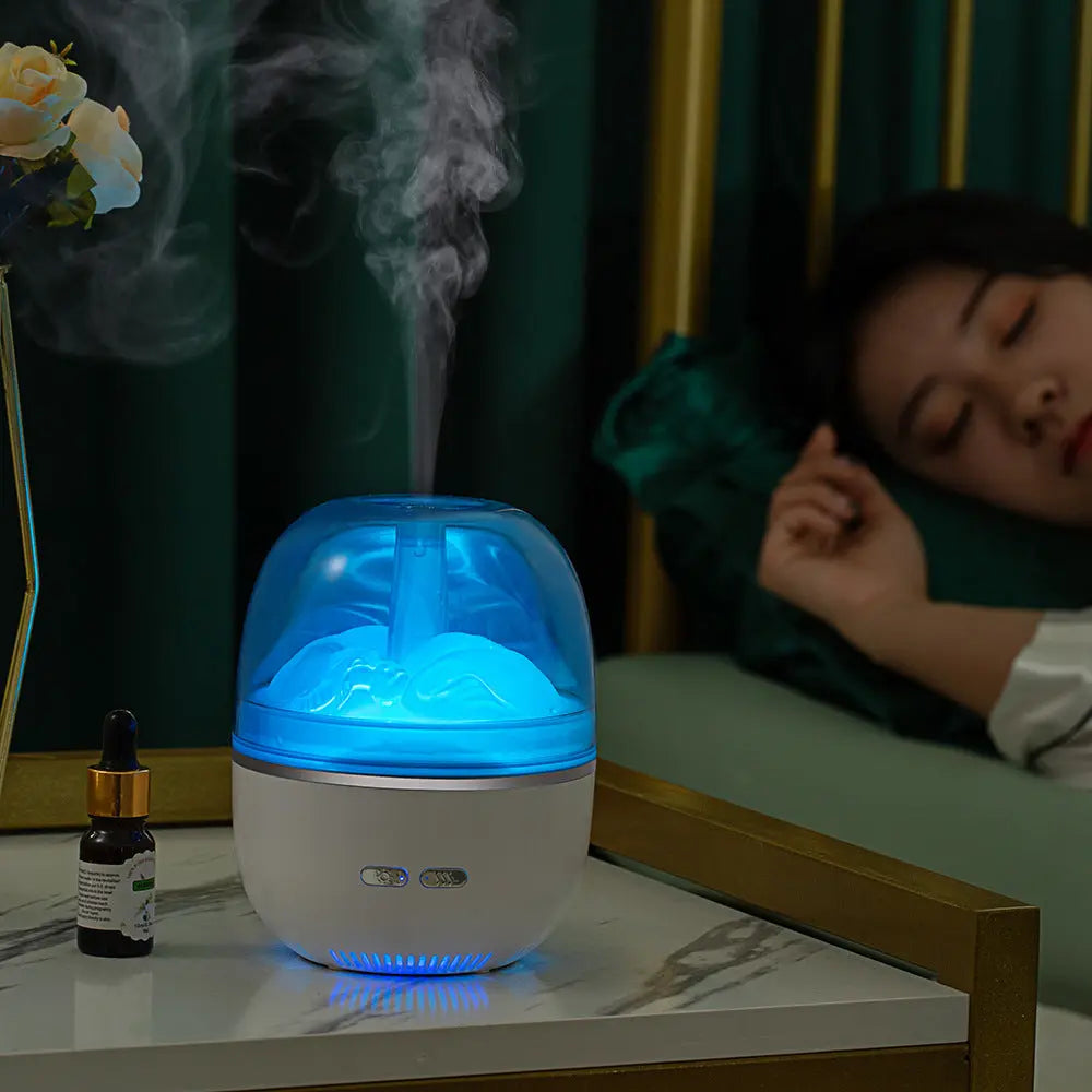 Air Humidifier Essential Oil Ultrasonic Aromatherapy Atomizer Colorful Light Heavy Fog Volume Office Home Accessories - Unique Unique Unique Air Humidifier Essential Oil Ultrasonic Aromatherapy Atomizer Colorful Light Heavy Fog Volume Office Home Accessories