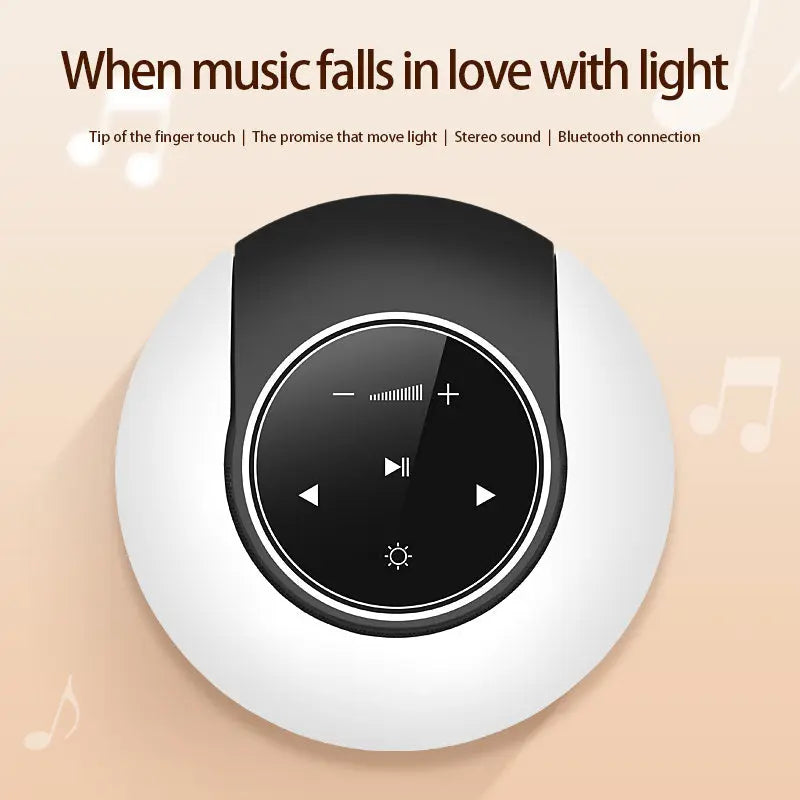 Creative Bluetooth Subwoofer Stereo Speaker LED Desk Lamp Stepless Dimming Folding Touch Atmosphere Night Light - Unique Unique Unique Creative Bluetooth Subwoofer Stereo Speaker LED Desk Lamp Stepless Dimming Folding Touch Atmosphere Night Light