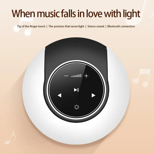 Creative Bluetooth Subwoofer Stereo Speaker LED Desk Lamp Stepless Dimming Folding Touch Atmosphere Night Light - Unique Unique Unique Creative Bluetooth Subwoofer Stereo Speaker LED Desk Lamp Stepless Dimming Folding Touch Atmosphere Night Light