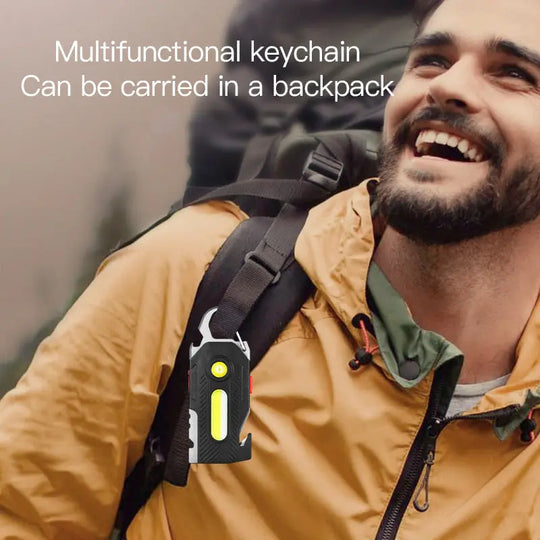 Multifunctional Charging Emergency Light Convenient Keychain Work Light COB High Brightness Maintenance Light Outdoor Camping LED Light - Unique Unique Unique Multifunctional Charging Emergency Light Convenient Keychain Work Light COB High Brightness Maintenance Light Outdoor Camping LED Light