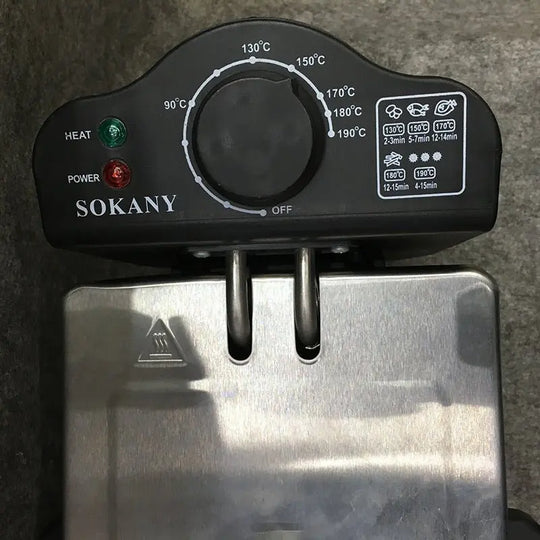 Household 3L French Fries Electromechanical Fryer - Unique Unique Unique Household 3L French Fries Electromechanical Fryer