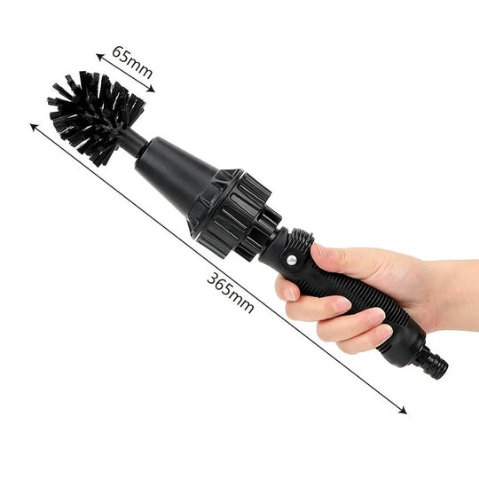 Water-driven Rotary Cleaning Brush Wash Hand-held Water Spray Brush - Unique Unique Unique Water-driven Rotary Cleaning Brush Wash Hand-held Water Spray Brush