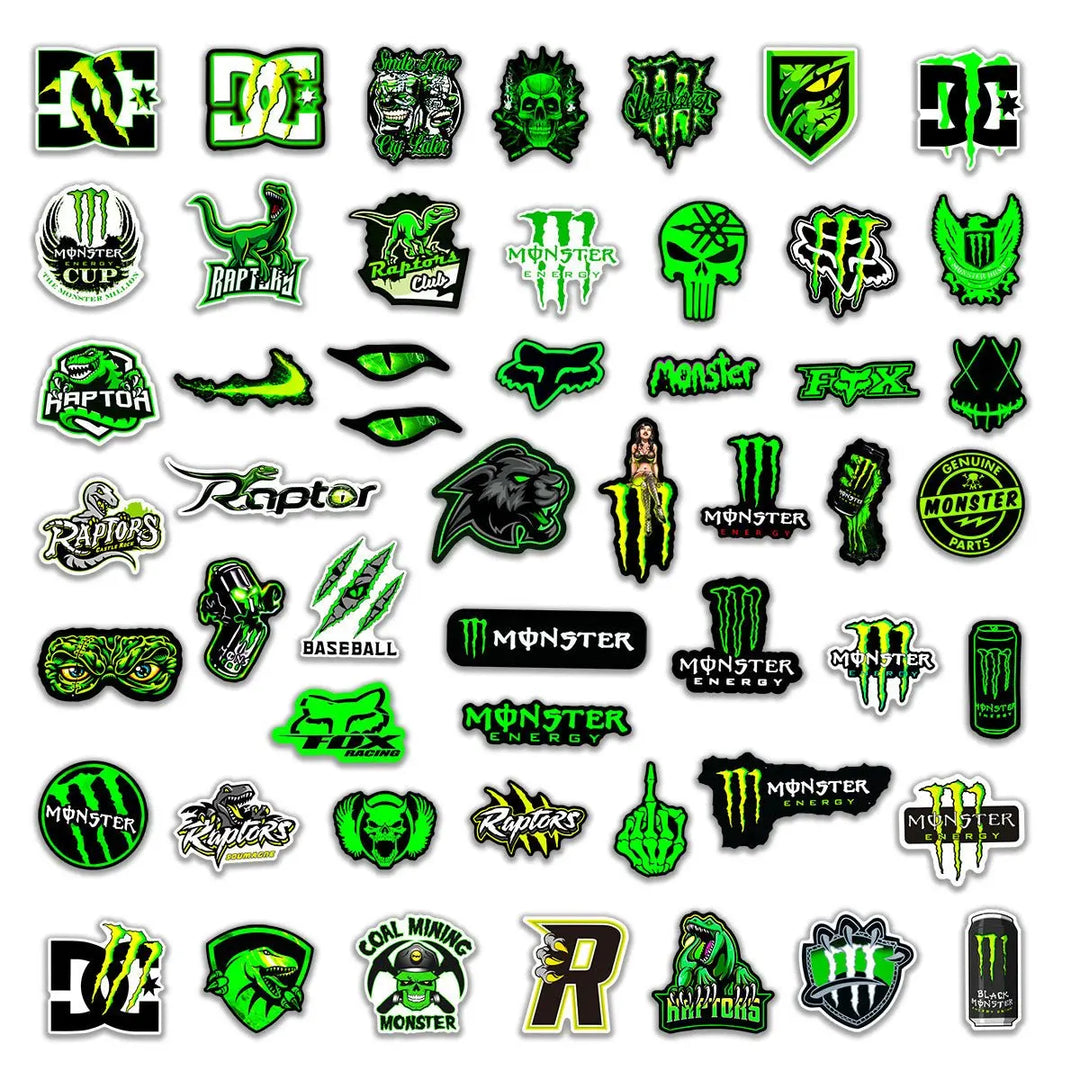 50 New Cool And Unique Trending Graffiti Waterproof Stickers - Unique Unique Unique 50 New Cool And Unique Trending Graffiti Waterproof Stickers