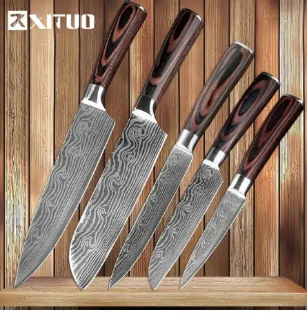 Carpenter's Special Set 6-piece Set 8-piece Set Knife Chef Knife Kitchen Knife Cooking Unique