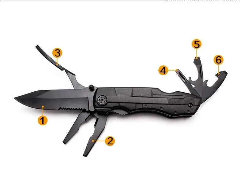 Cross-border special multi-purpose knife clamp portable folding tool pliers outdoor travel multi-function pliers gift pliers custom - Unique Unique Unique Cross-border special multi-purpose knife clamp portable folding tool pliers outdoor travel multi-function pliers gift pliers custom