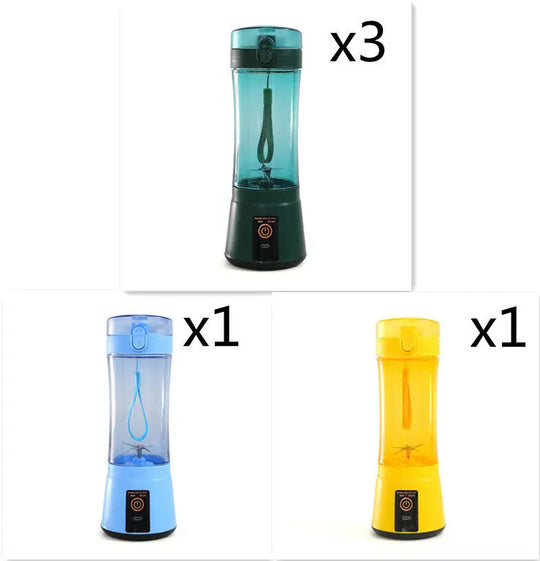 Portable Electric Fruit Juicer Wireless USB Rechargeable Mini Mixer Multifunction Summer Smoothie Blender Machine Kitchen Supplies Unique