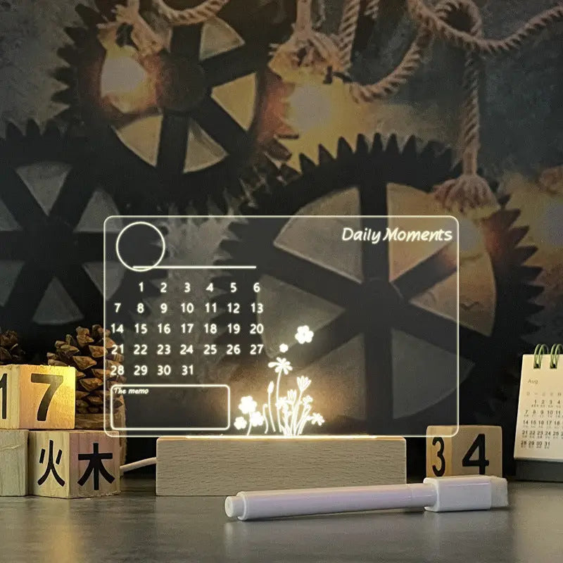 Creative Note Board Creative Led Night Light USB Message Board Holiday Light With Pen Gift For Children Girlfriend Decoration Night Lamp - Unique Unique Unique Creative Note Board Creative Led Night Light USB Message Board Holiday Light With Pen Gift For Children Girlfriend Decoration Night Lamp