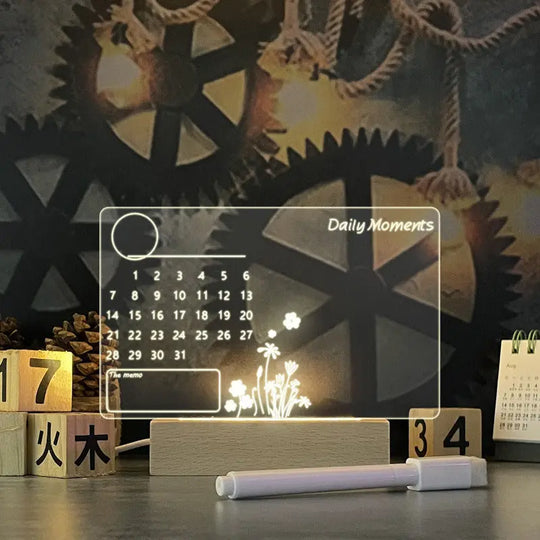 Creative Note Board Creative Led Night Light USB Message Board Holiday Light With Pen Gift For Children Girlfriend Decoration Night Lamp - Unique Unique Unique Creative Note Board Creative Led Night Light USB Message Board Holiday Light With Pen Gift For Children Girlfriend Decoration Night Lamp