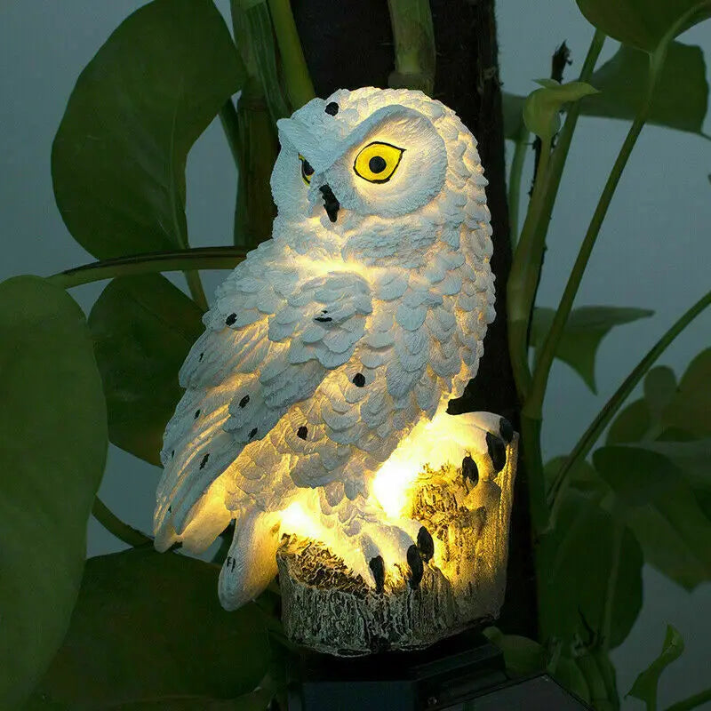 Solar Power LED Owl Parrot Lawn Light Outdoor Waterproof Garden Landscape Lamp - Unique Unique Unique Solar Power LED Owl Parrot Lawn Light Outdoor Waterproof Garden Landscape Lamp
