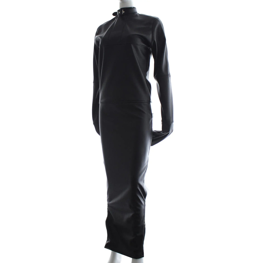 Women Clothes Bondage Stage Black Performance Costume - Unique Unique Unique Women Clothes Bondage Stage Black Performance Costume