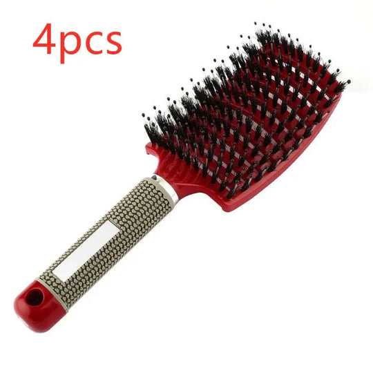 Hairbrush Anti Klit Brushy Haarborstel Women Detangler Hair Brush Bristle Nylon Scalp Massage Teaser Hair Brush Comb - Unique Unique Unique Hairbrush Anti Klit Brushy Haarborstel Women Detangler Hair Brush Bristle Nylon Scalp Massage Teaser Hair Brush Comb