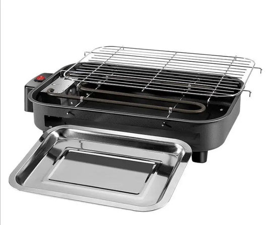 Factory directly for household barbecue square non-smoking electric oven carbon steel plate knob temperature control Korean electric baking tray customization - Unique Unique Unique Factory directly for household barbecue square non-smoking electric oven carbon steel plate knob temperature control Korean electric baking tray customization