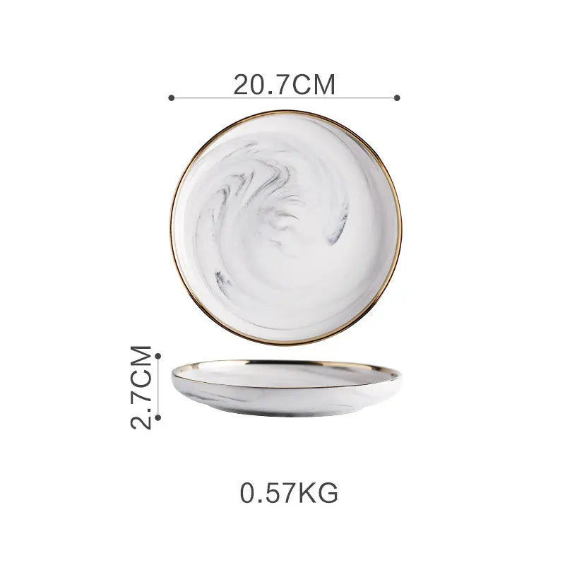 Marble Tableware Bowls Plates Rice - Unique Unique Unique Marble Tableware Bowls Plates Rice